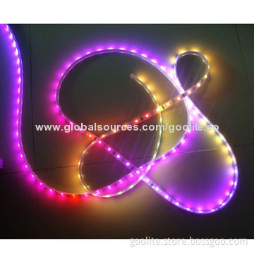 DC12V 60LEDs/m 20ICs WS2811 LED Magic Strip Lighting CE & RoHS Approved